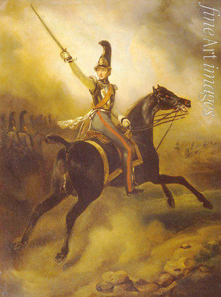Vernet Horace - Portrait of Prince Frederik of the Netherlands (1797-1881)