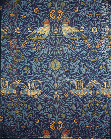 Morris William - Vögel. Dekorationsstoff