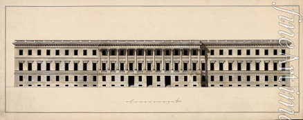 Quarenghi Giacomo Antonio Domenico - Der Katharinenpalast (Golowin-Palast) in Moskau