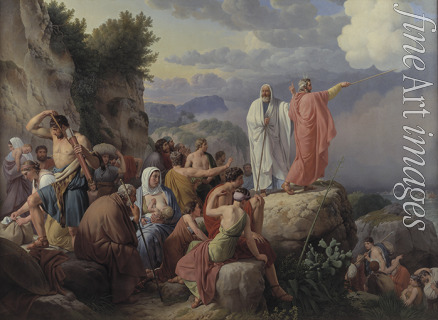 Eckersberg Christoffer-Wilhelm - The Israelites Resting after the Crossing of the Red Sea