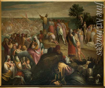 Donducci (Il Mastelletta) Giovanni Andrea - The Israelites crossing of the Red Sea