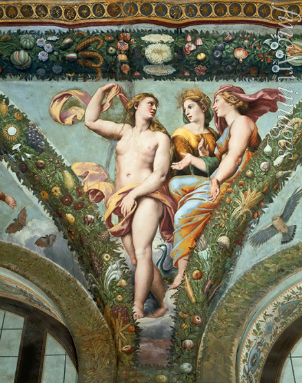Giovanni da Udine - Venus, Ceres and Juno 