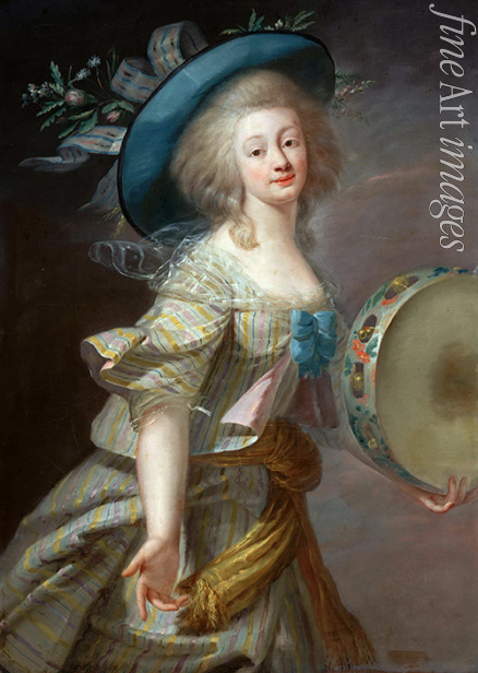 Vigée Le Brun Louise Élisabeth - Portrait d'une danseuse