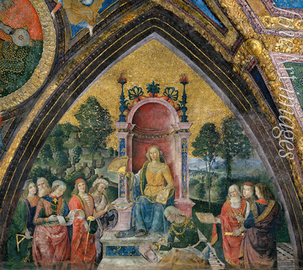 Pinturicchio Bernardino - Die Geometrie  