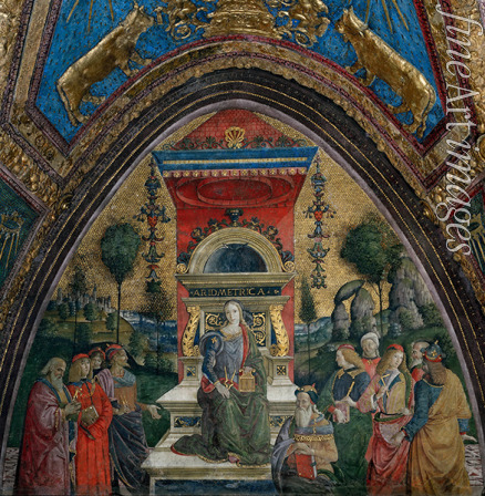 Pinturicchio Bernardino - Die Arithmetik