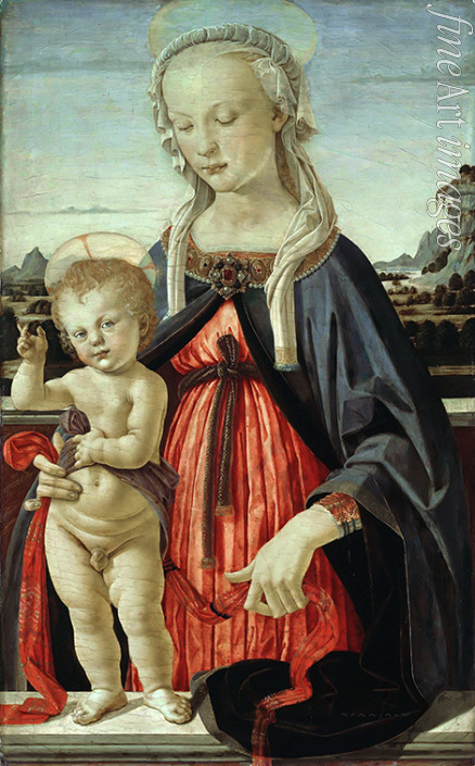 Verrocchio Andrea del - Madonna und Kind 