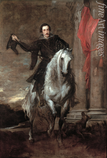 Dyck Sir Anthonis van - Porträt von Anton Giulio Brignole Sale (1605-1662)