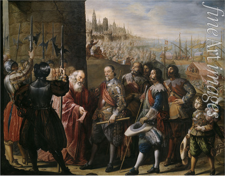 Pereda y Salgado Antonio de - The Relief of Genoa by the 2nd Marquis of Santa Cruz 