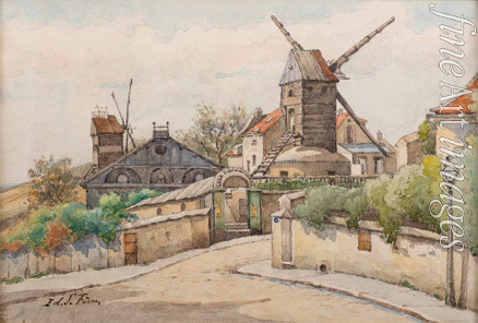 Lefèvre Edouard - Le Moulin de la Galette