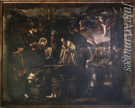Tintoretto Jacopo - The Adoration of the Magi