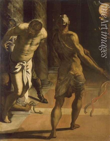 Tintoretto Jacopo - Die Geißelung Jesu
