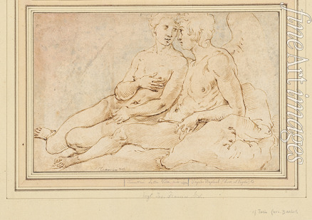 Raffael (Raffaello Sanzio da Urbino) (nach) - Amor und Psyche