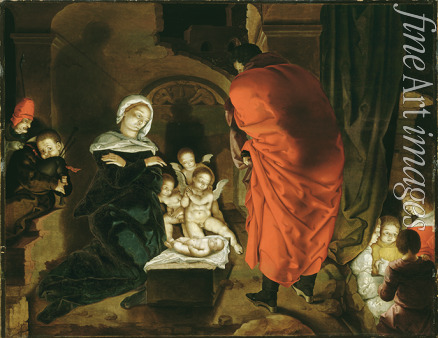 Leyden Aertgen Claesz. van - The Nativity of Christ