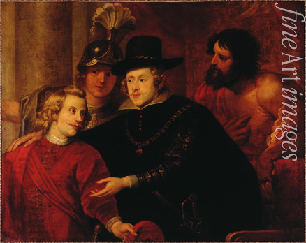 Seghers Gerard - Philip IV of Spain (1605-1665) sending off his brother Cardinal-Infante Ferdinand of Austria (1609-1641)