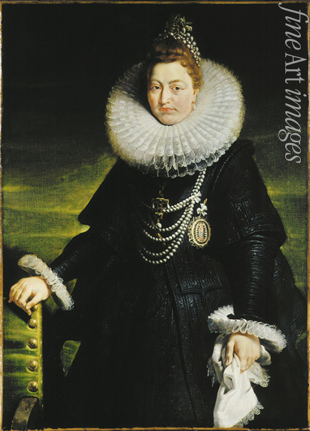 Rubens Pieter Paul - Portrait of Infanta Isabella Clara Eugenia of Spain (1566-1633)