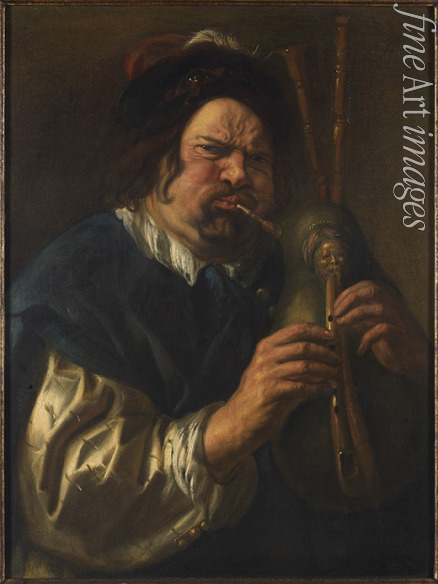 Jordaens Jacob - The bagpipe player
