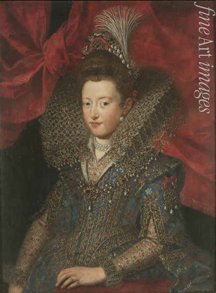 Pourbus Frans the Younger - Portrait of Margherita Gonzaga (1591-1632), Duchess of Lorraine