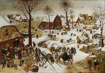 Brueghel Pieter the Younger - The Census at Bethlehem (The Numbering at Bethlehem)