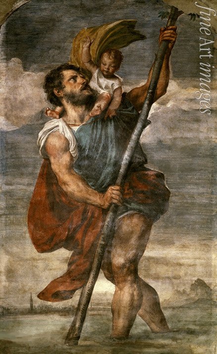 Tizian - Heiliger Christophorus