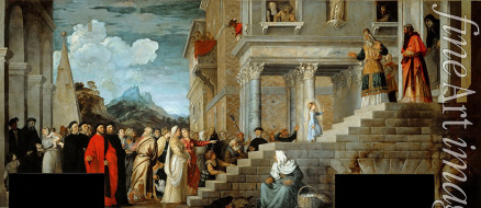 Titian - The Presentation of the Virgin at the Temple