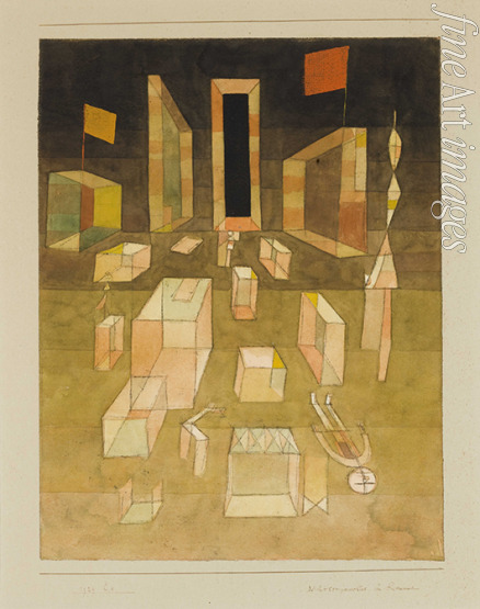 Klee Paul - Nichtcomponiertes im Raum (Uncomposed in Space)