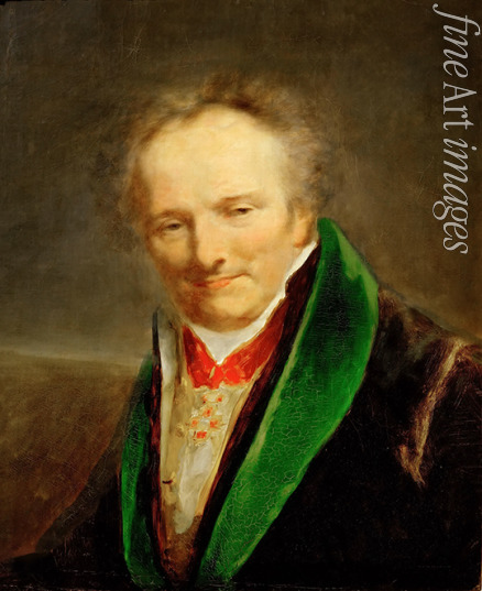 Prud'hon Pierre-Paul - Portrait of Dominique Vivant, Baron Denon (1747-1825) 