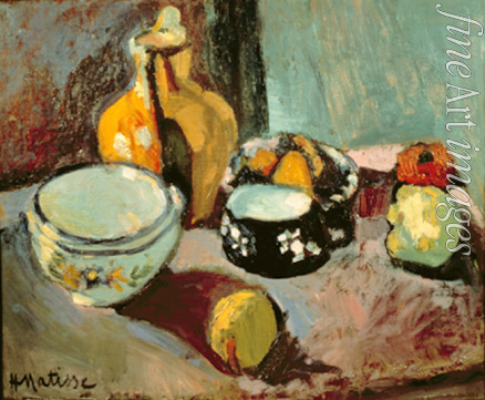 Matisse Henri - Gefässe und Früchte