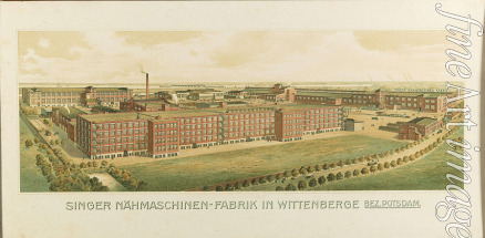 Unbekannter Künstler - Singer Nähmaschinenfabrik Wittenberge, Bezirk Potsdam