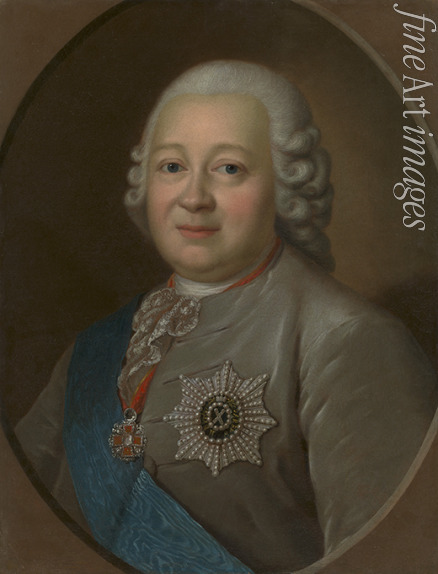 Rokotov Fyodor Stepanovich - Portrait of General Count Nikita Ivanovich Panin (1718-1783)