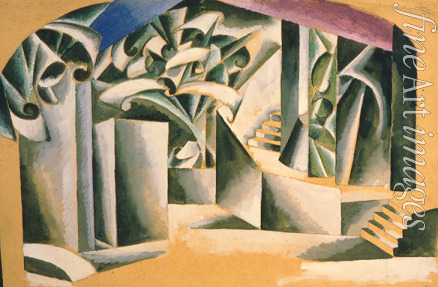 Popova Lyubov Sergeyevna - Stage design for the play Romeo and Juliet by W. Shakespeare