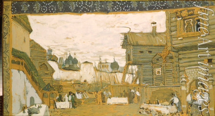 Golovin Alexander Yakovlevich - Stage design for the opera The Pskov Maiden by N. Rimsky-Korsakov