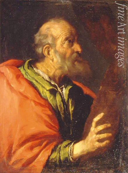 Strozzi Bernardo - Kopf eines Greises (Apostel Peter?)
