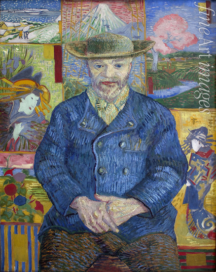 Gogh Vincent van - Portrait of Père Tanguy