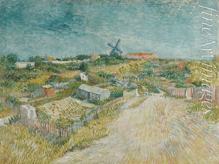 Gogh Vincent van - Gemüsegärten auf dem Montmartre