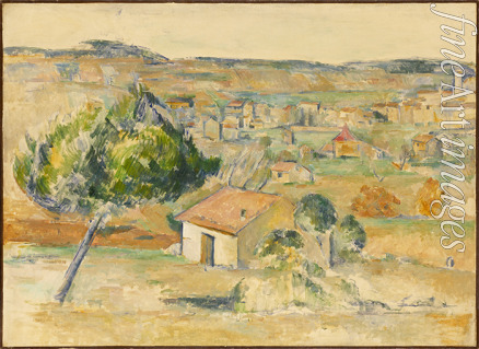 Cézanne Paul - Plaine provençale (Plain in the Provence) 