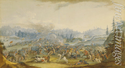 Sergeyev Gavriil Sergeyevich - A scene from the Russo-Turkish War
