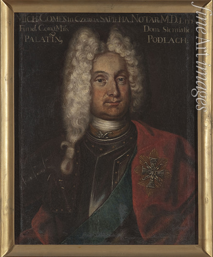 Unbekannter Künstler - Porträt von Michal Jozef Sapieha (1670-1738)