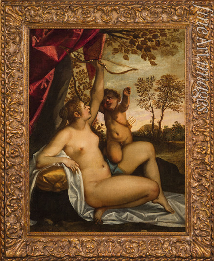 Palma il Giovane Jacopo der Jüngere - Venus entwaffnet Amor