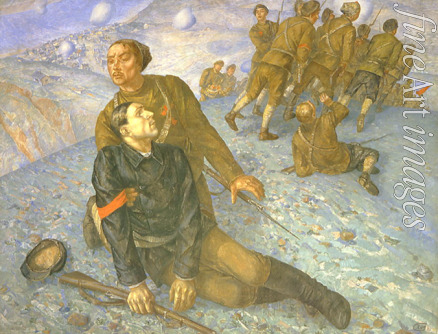 Petrov-Vodkin Kuzma Sergeyevich - Death of the Commissar
