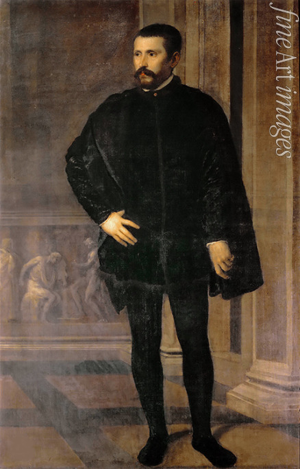Titian - Portrait of Diego Hurtado de Mendoza y Pacheco (1503-1575)