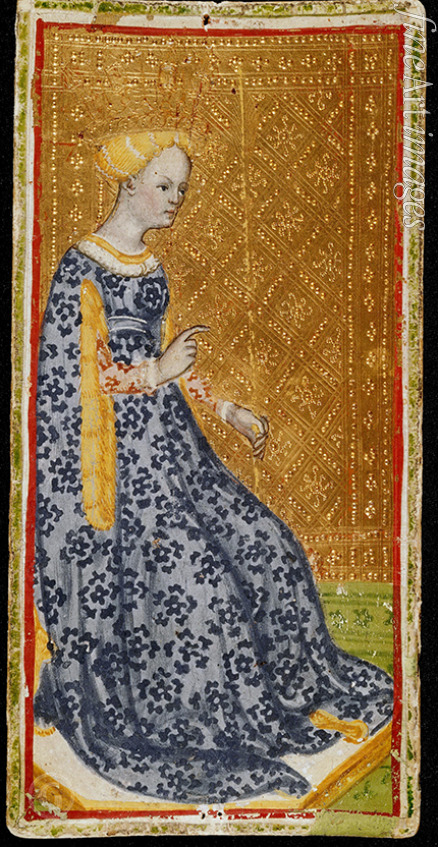 Bembo Bonifacio - Queen of Wands. Tarot card