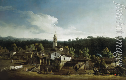 Bellotto Bernardo - View of Gazzada