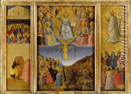Angelico Fra Giovanni da Fiesole - The Last Judgment (Triptych)