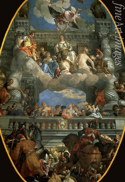 Veronese Paolo - Apotheosis of Venice