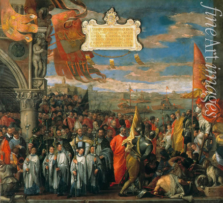 Veronese Paolo - The Victorious Return of Doge Andrea Contarini after the Triumph in Chioggia