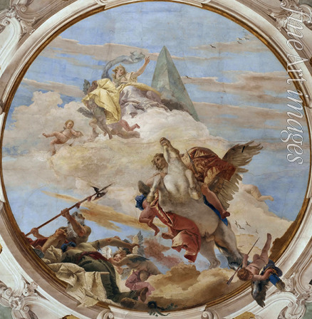 Tiepolo Giambattista - Bellerophon auf dem Pegasus