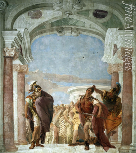 Tiepolo Giambattista - The Rage of Achilles