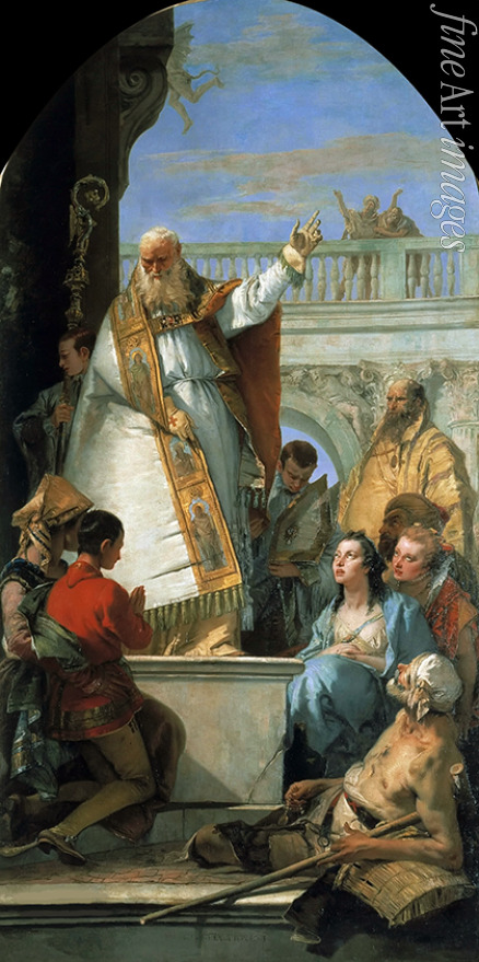 Tiepolo Giambattista - Der heilige Patrick von Irland