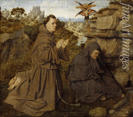 Eyck Jan van - Saint Francis of Assisi Receiving the Stigmata