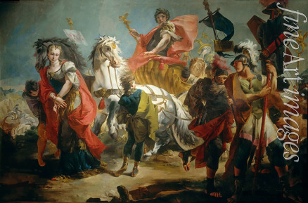 Tiepolo Giambattista - Der Triumph des Aurelian
